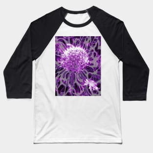 "Dandelion Love" groovy floral art products Baseball T-Shirt